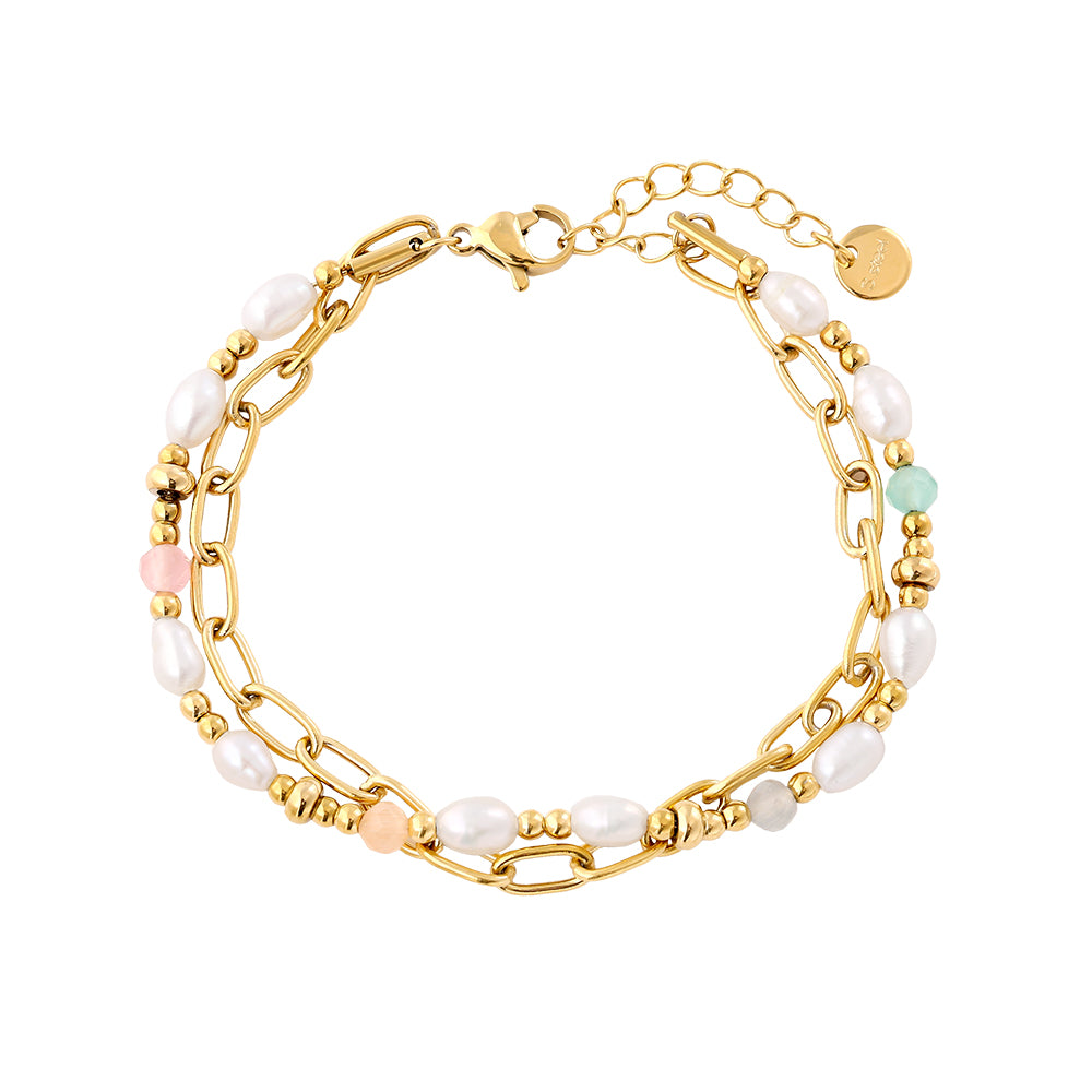 DOUBLE BRACELET Pearl