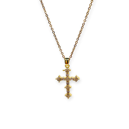 SHINY CROSS NECKLACE