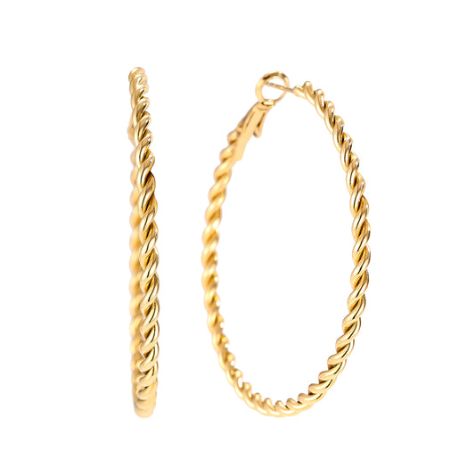 TWIST CREOLES 4,8 cm