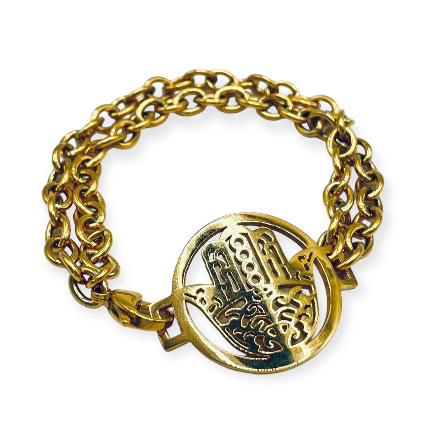 CIRCLE GOLD BRACELET