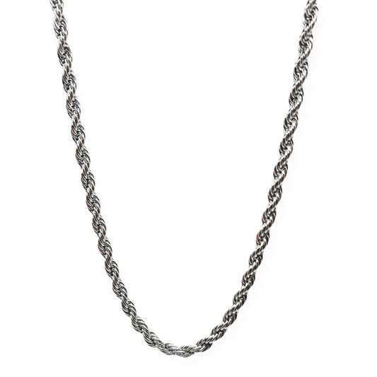 TWISTED SILVER CHAIN