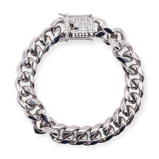 DIAMOND LOCK BRACELET