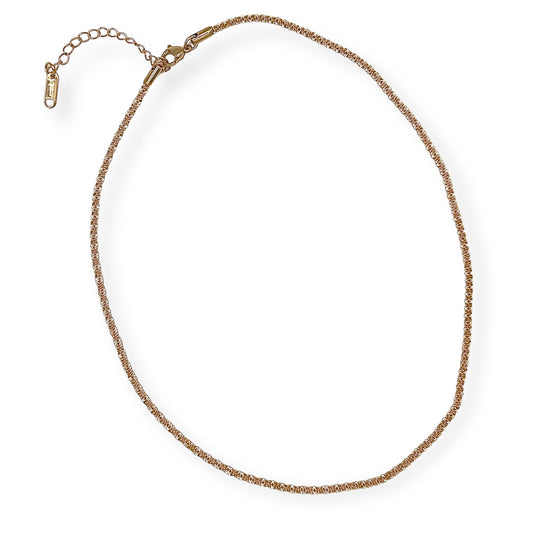 GLOSSY GOLD NECKLACE