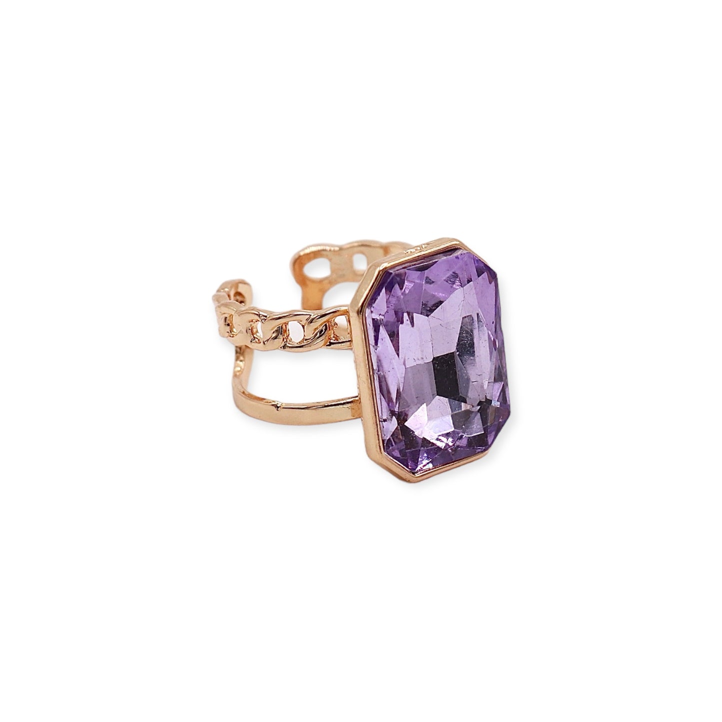 PURPLE GEMSTONE RING