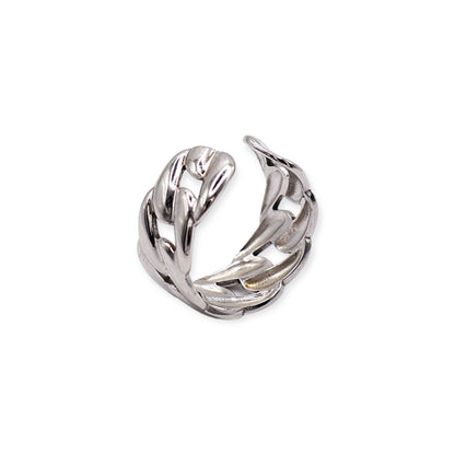 OPEN SILVER RING