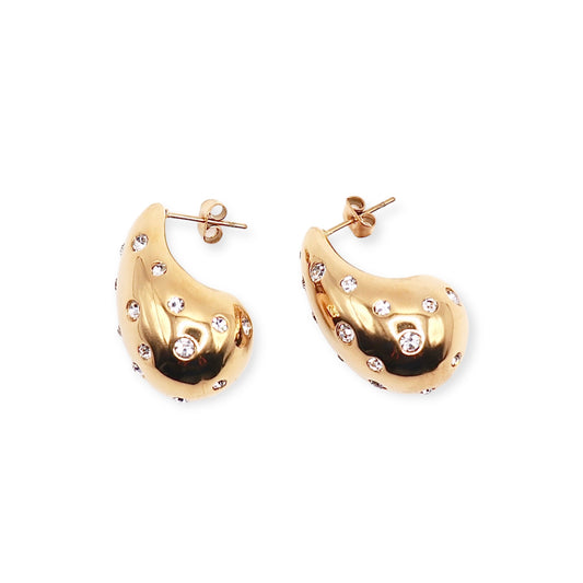 TEARDROP GLAMOUR EARRINGS