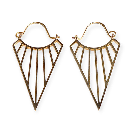 Earrings - gold 