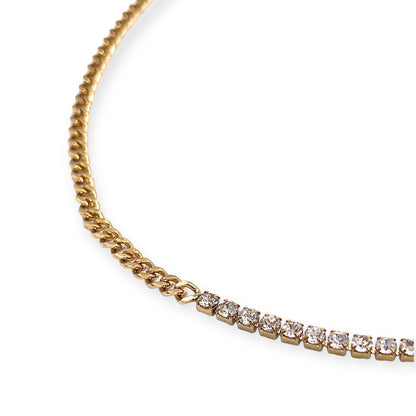 HALVED GLAMOUR NECKLACE