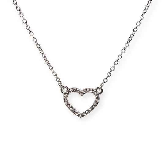 HEART SILVER NECKLACE