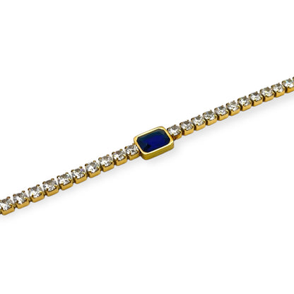 BLUE GOLD BRACELET