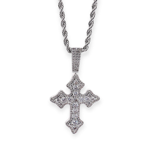 ICED OUT CROSS CHAIN