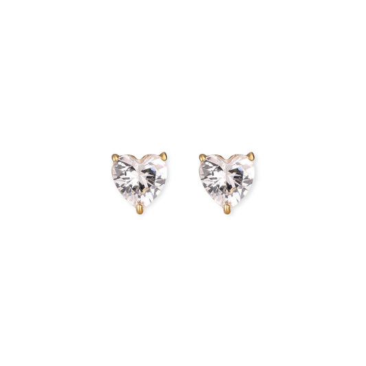 GOLD DIAMOND EAR STUDS