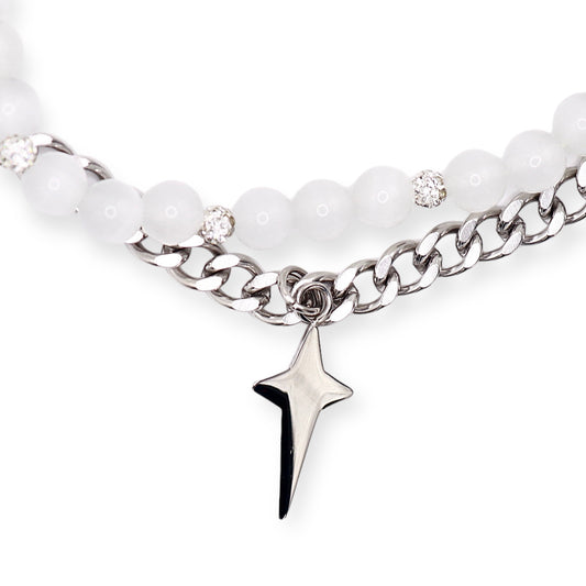 PEARL & STAR CHAIN