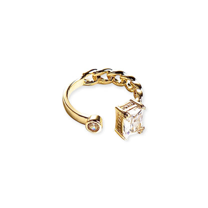 GEMSTONE GOLD RING