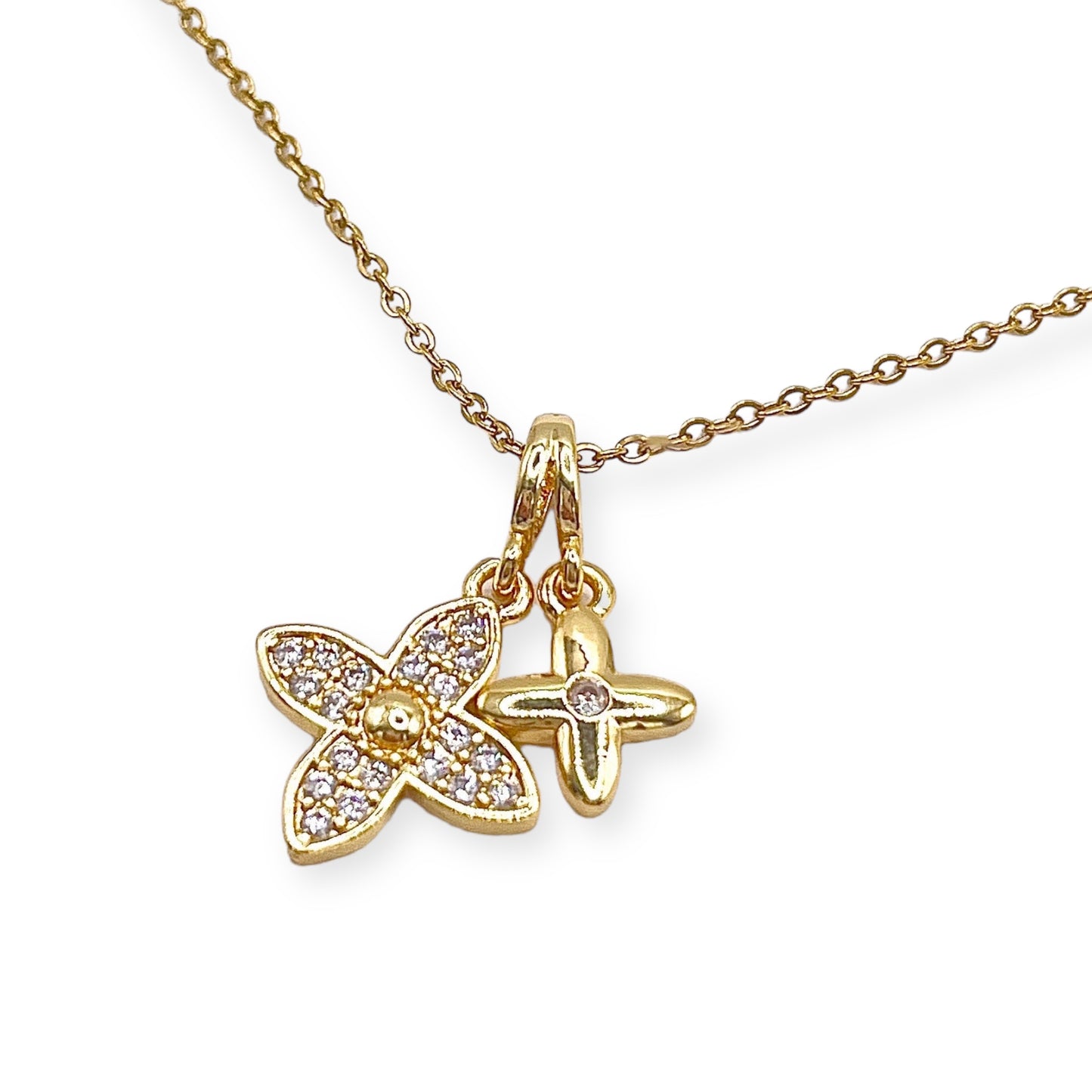 BLOSSOM GOLD NECKLACE