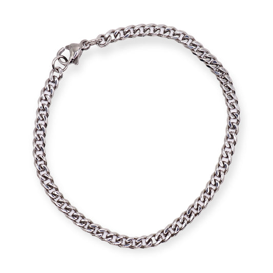 Bracelet - silver - 3mm