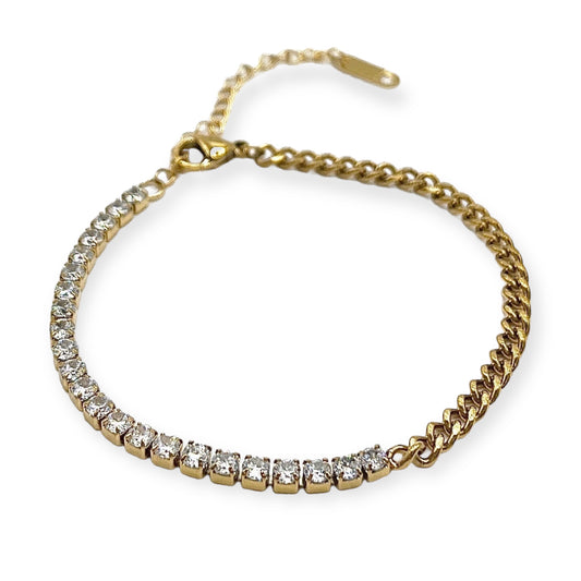 HALVED GLAMOUR BRACELET