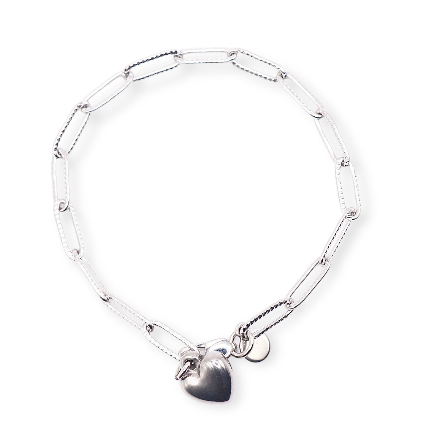 CHAINED HEART BRACELET