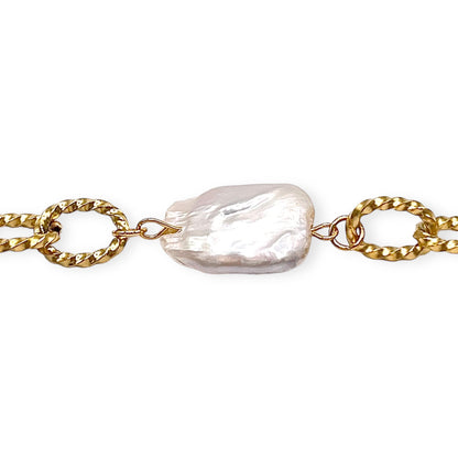 WHITE STONE BRACELET