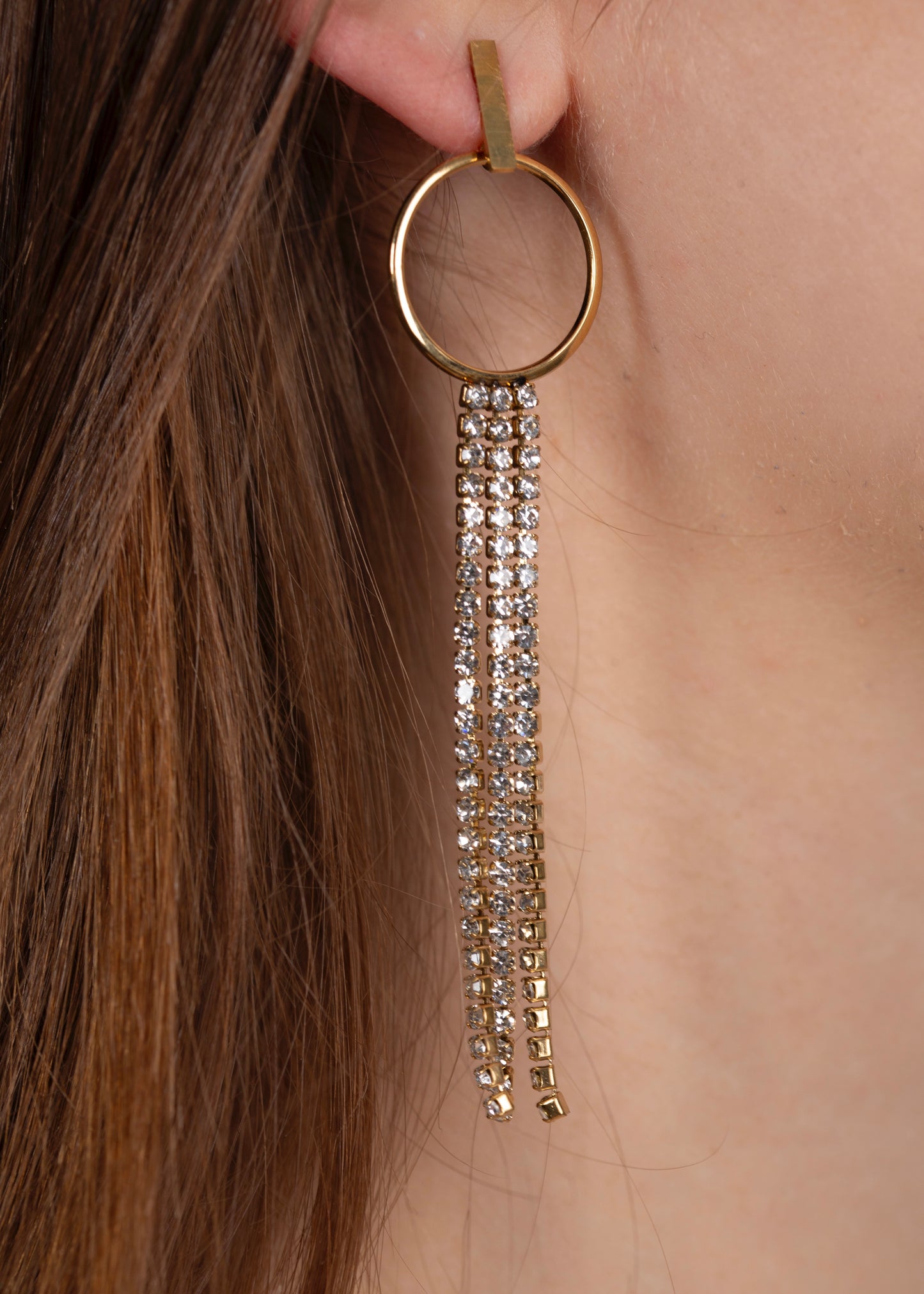 GLAMOUR CIRCLE EARRINGS