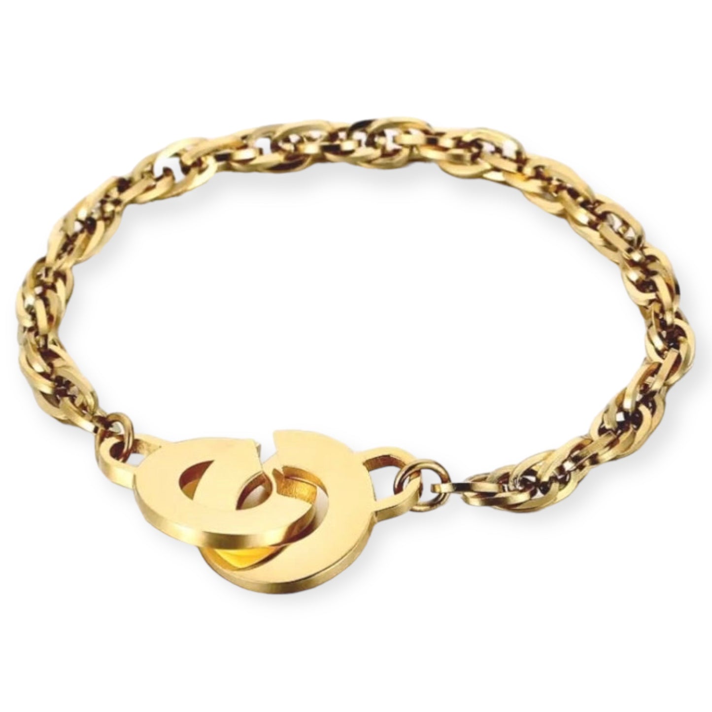 GOLD CONNECTOR BRACELET