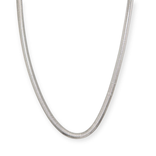 SNAKE SILVER NECKLACE