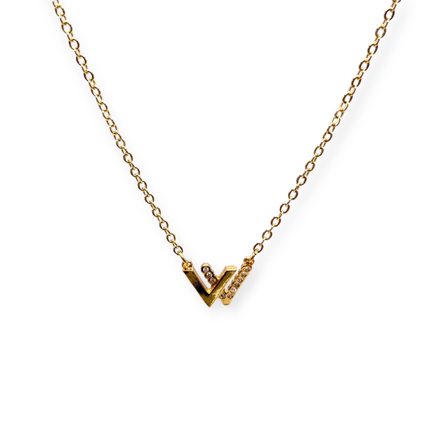 VV GOLD NECKLACE