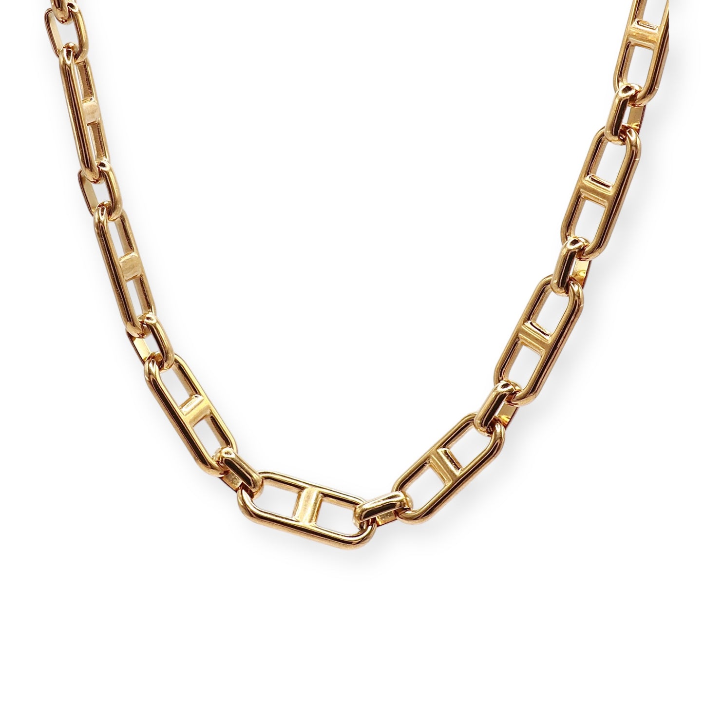 CONNECTED GOLD NECKLACE