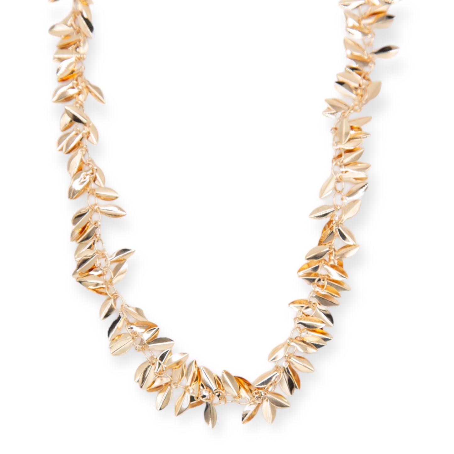 LEAVES GOLD NECKLACE