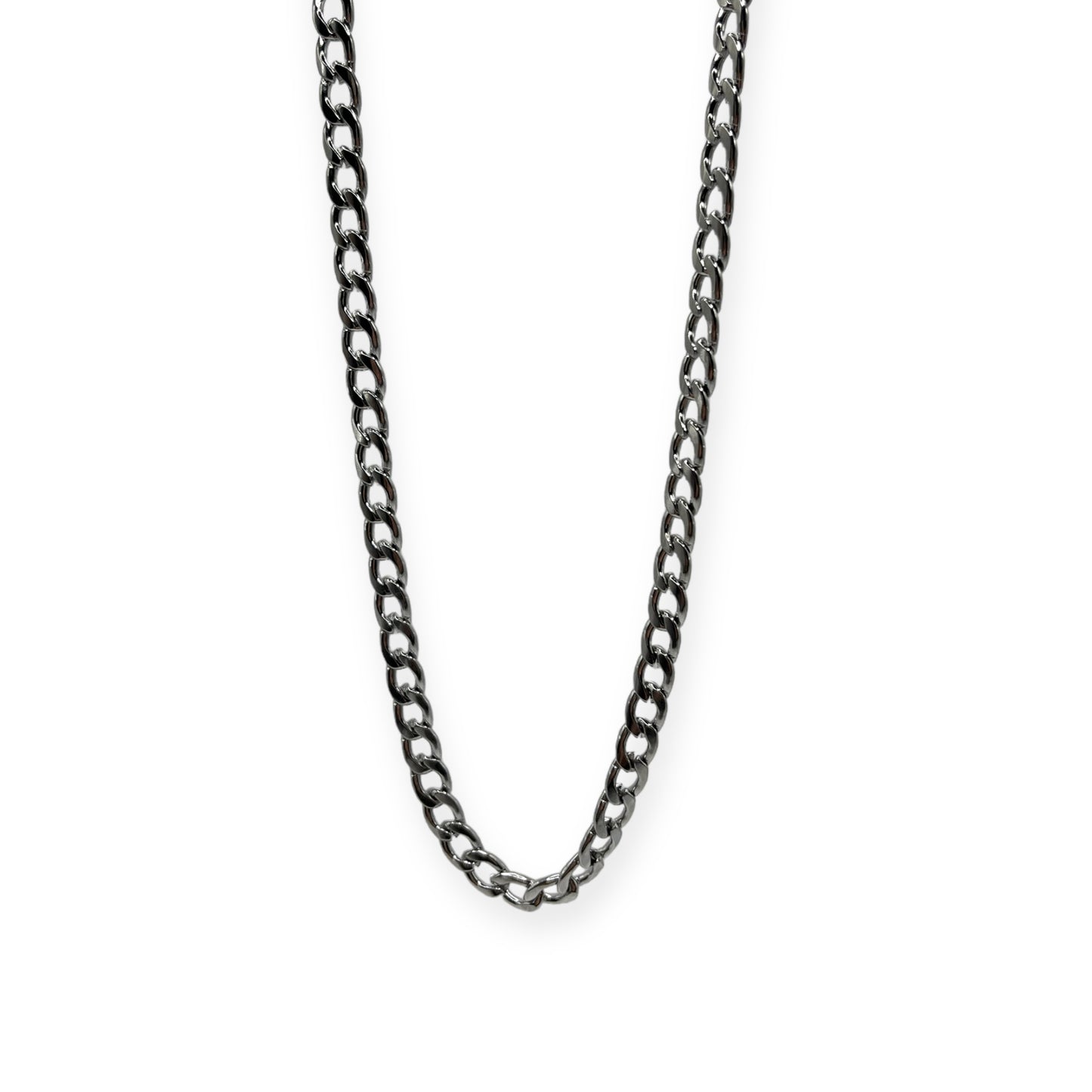 Cuban necklace - silver