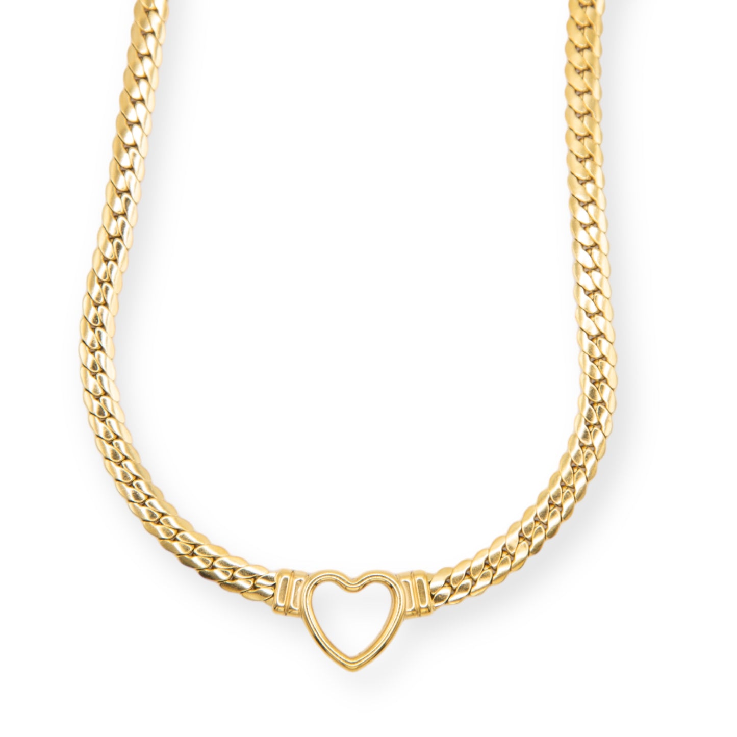 HEART GOLD NECKLACE