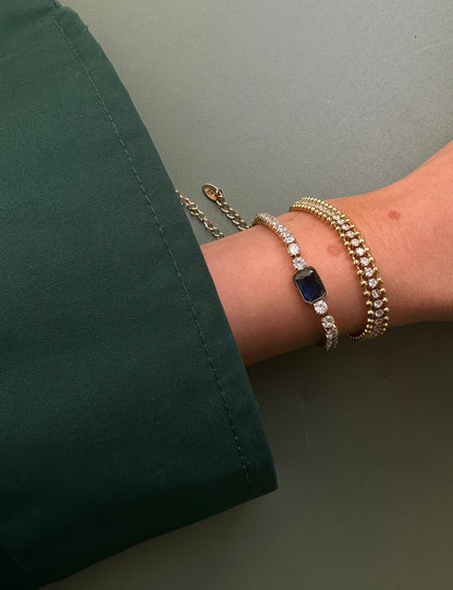 BLUE GOLD BRACELET